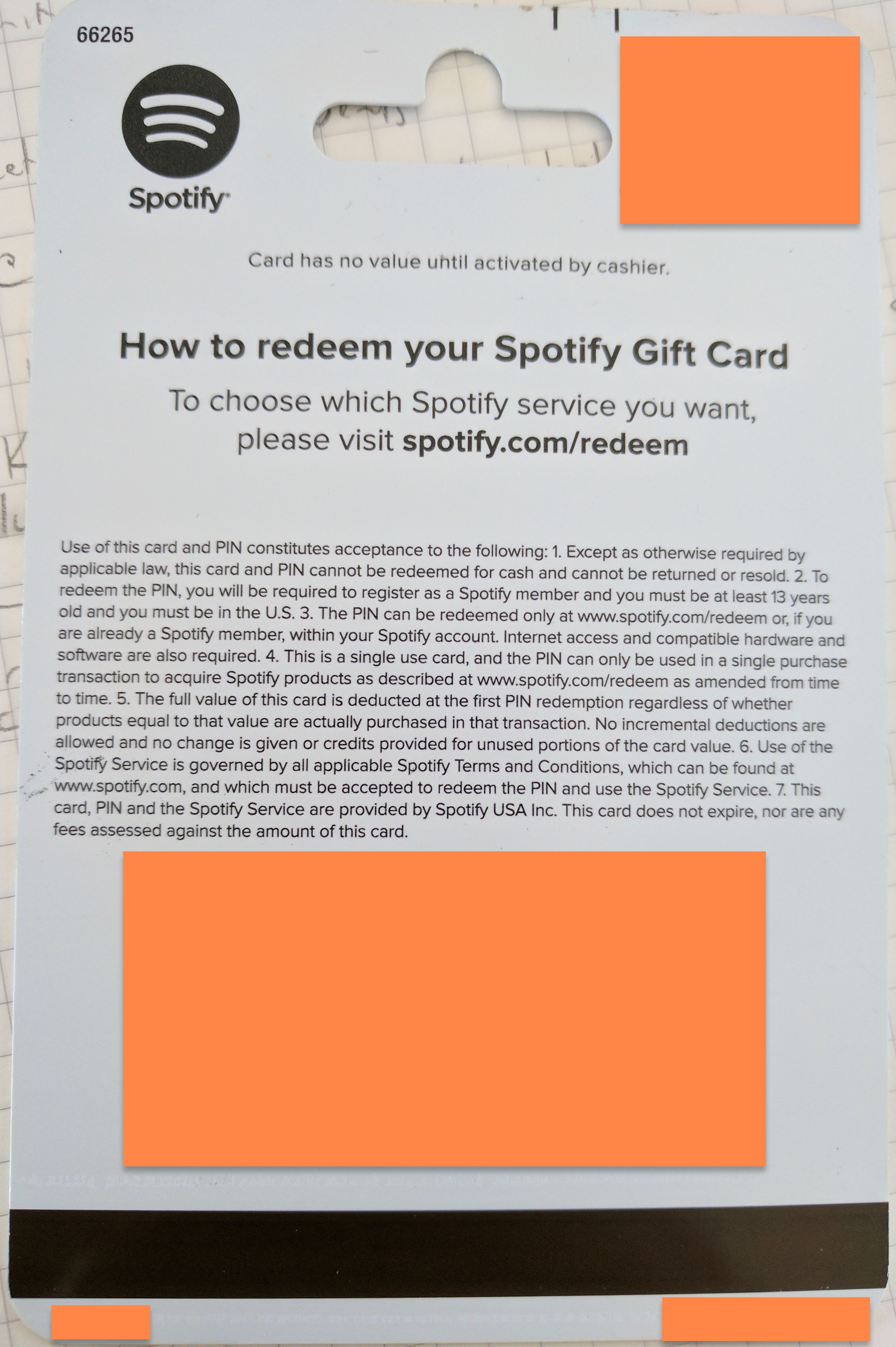 Other Allow Gift Cards To Be For All Subscr The Spotify Community